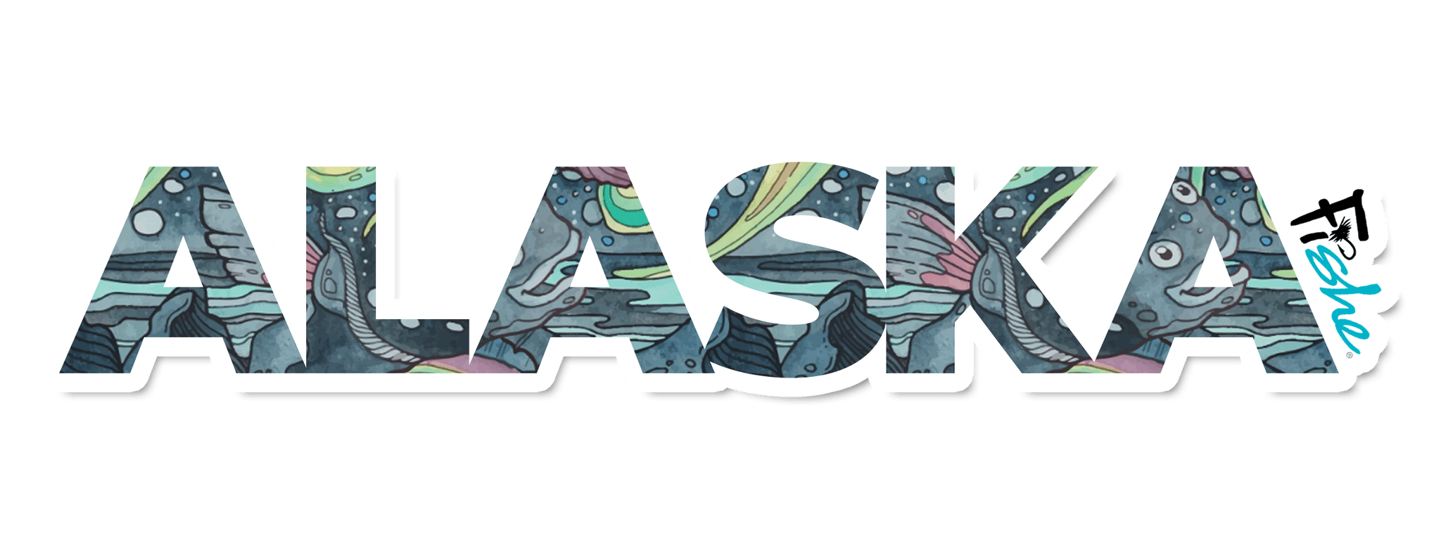 HaliBorealis Alaska Sticker