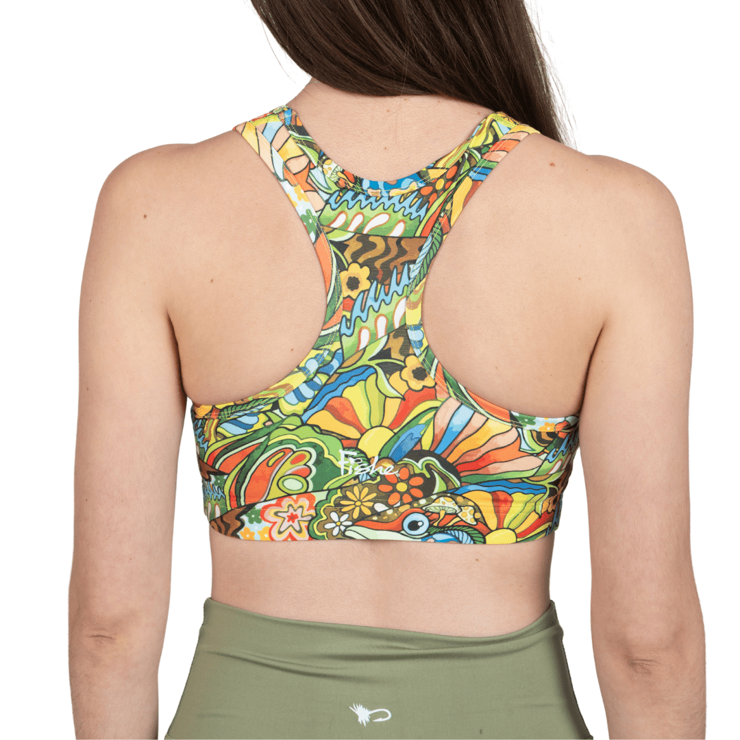 Boho Bass Sports Bra