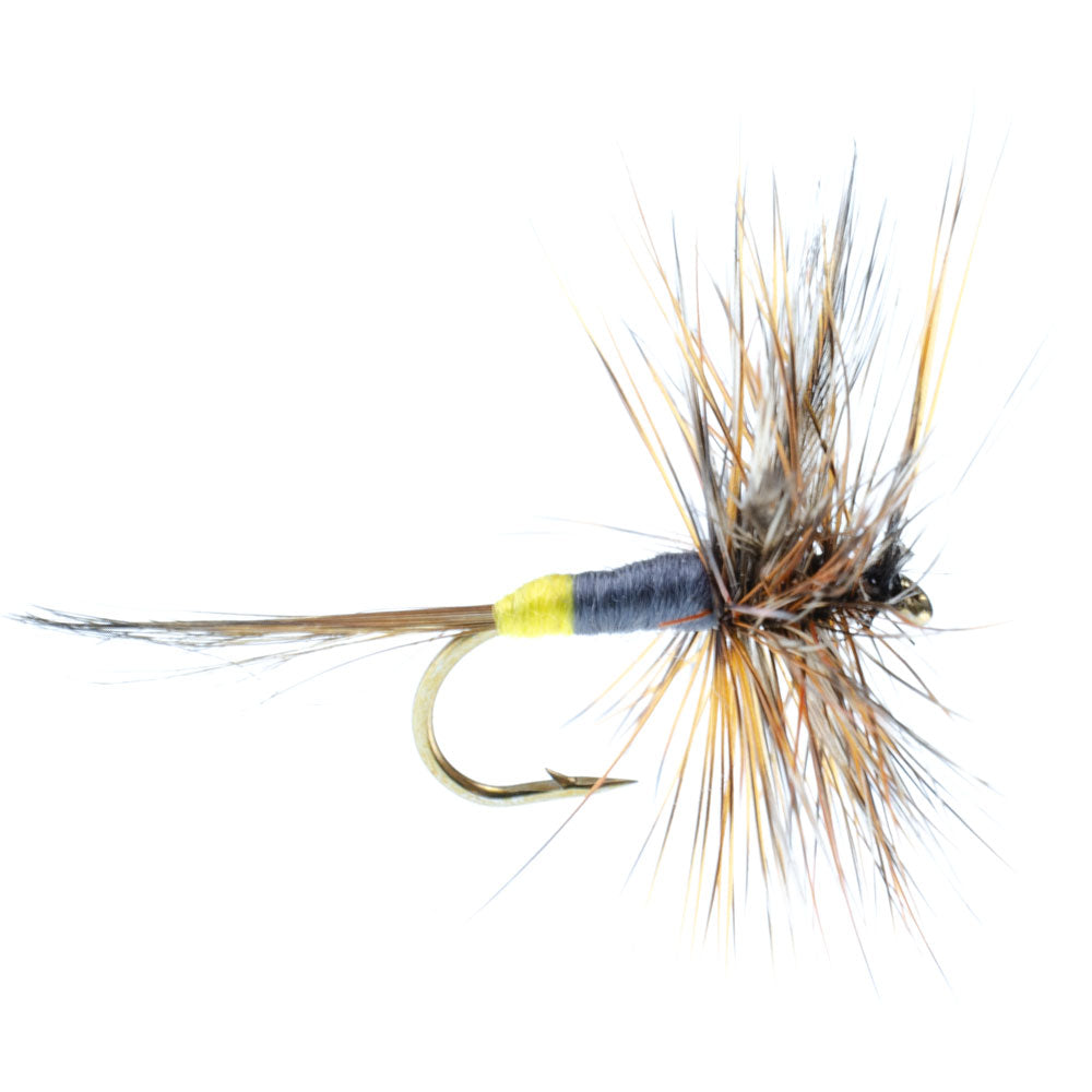 3 Pack Adams Female Classic Dry Fly - Hook Size 14