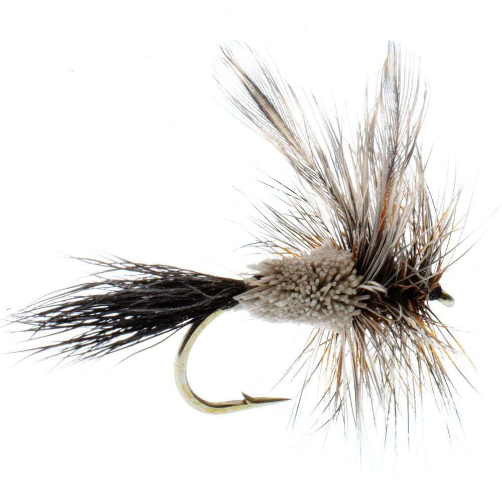 Adams Irresistible Classic Dry Fly - 6 moscas - Tamaño del anzuelo 12