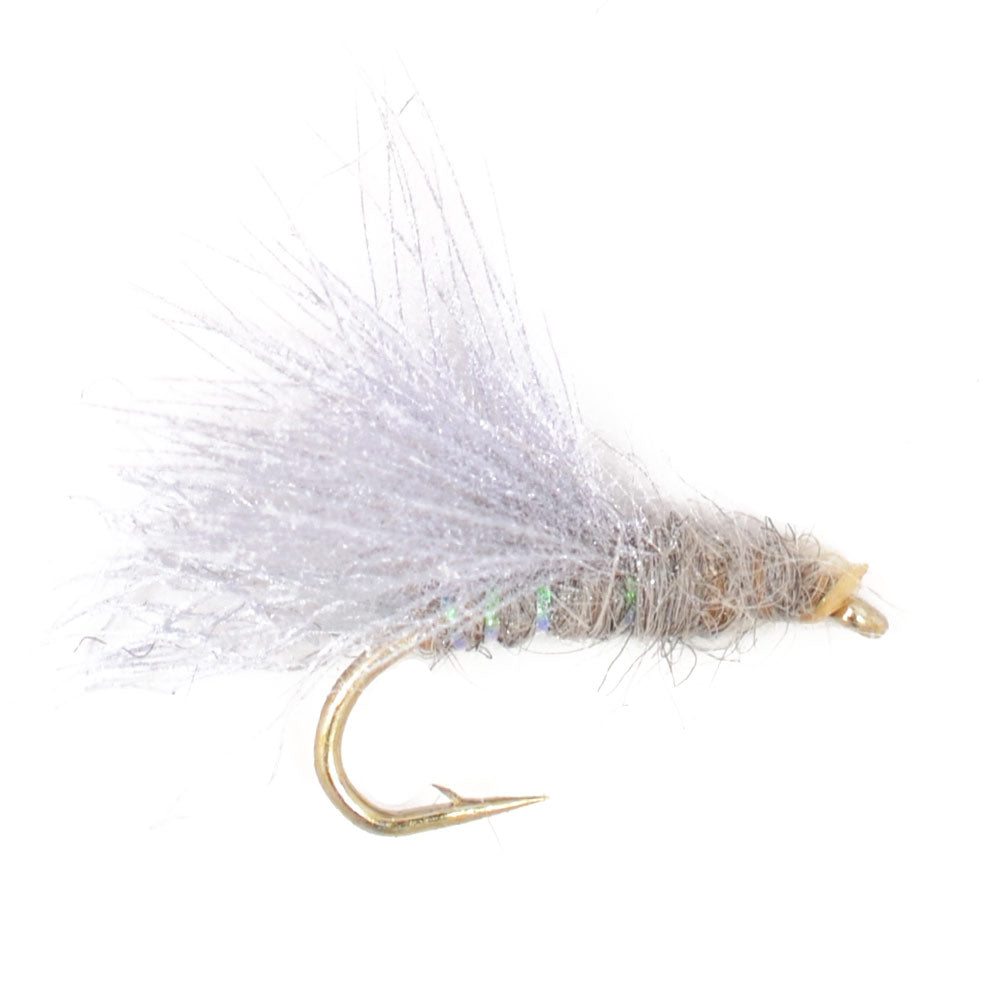 3 Pack CDC Baetis Emerger BWO Wet Fly Fishing Flies - Hook Size 14