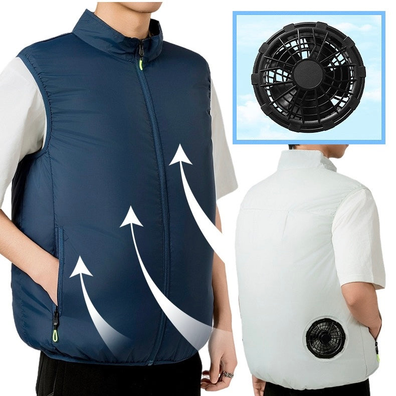 LITEGUEST UPF50 Cooling Fan Vest – Dual Fans & Tactical Pockets