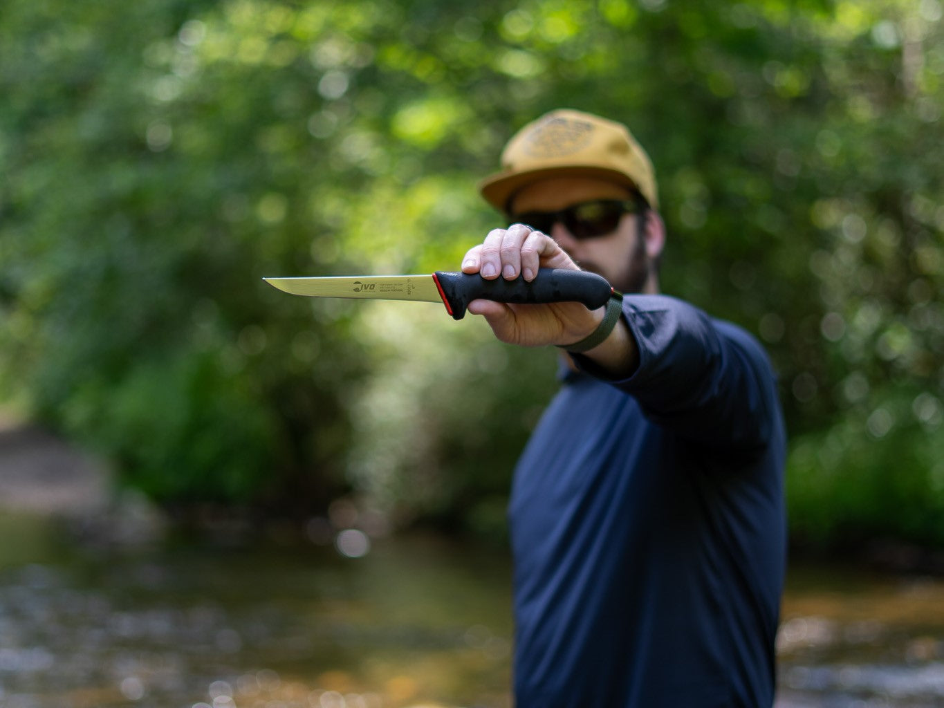 IVO® DuoPrime 6" Black Boning Knife