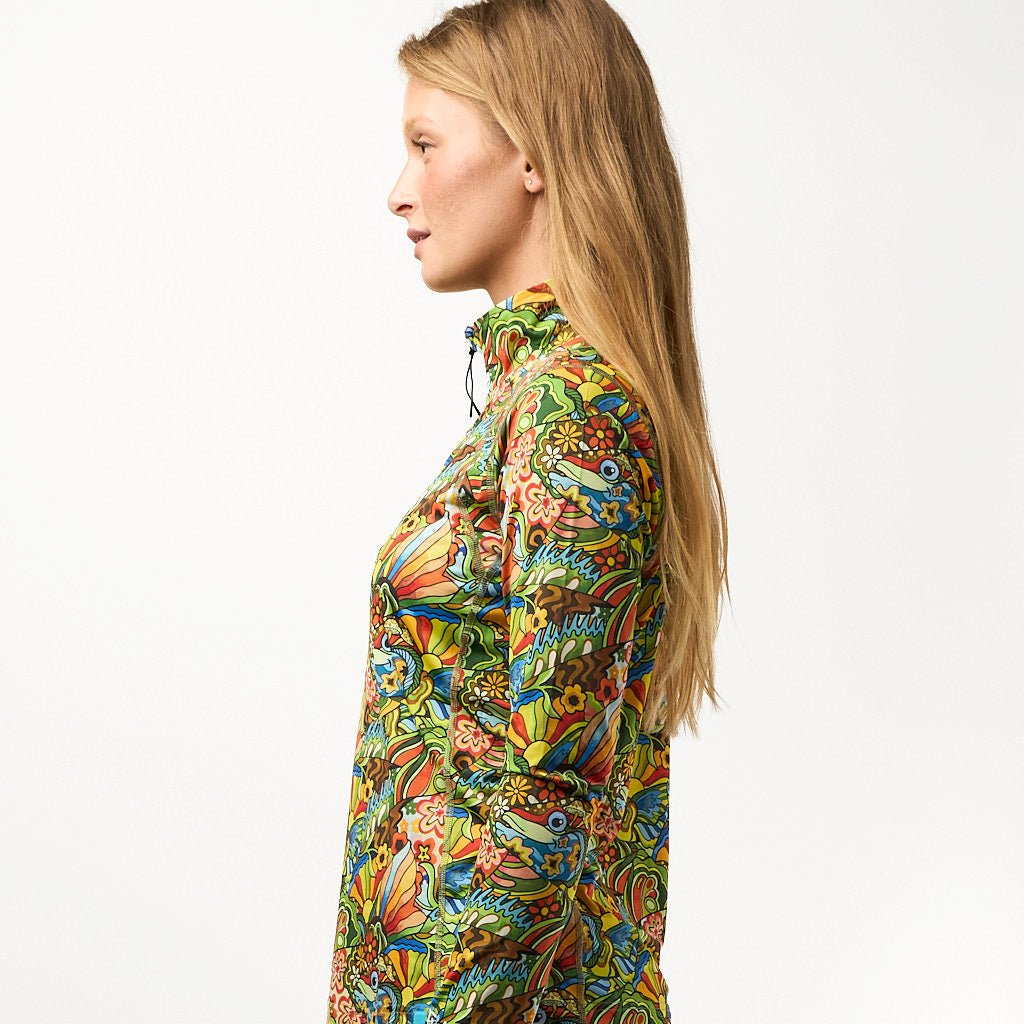 Boho Bass 1/4 Zip Sunshirt