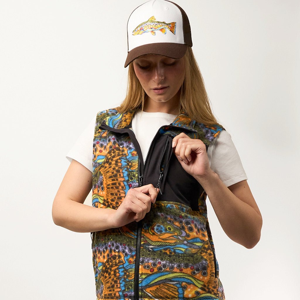 Unbound Brown Fleece Vest