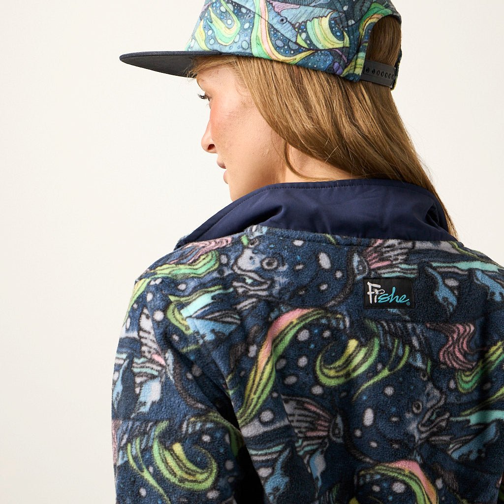 HaliBorealis Riffle Snap Fleece