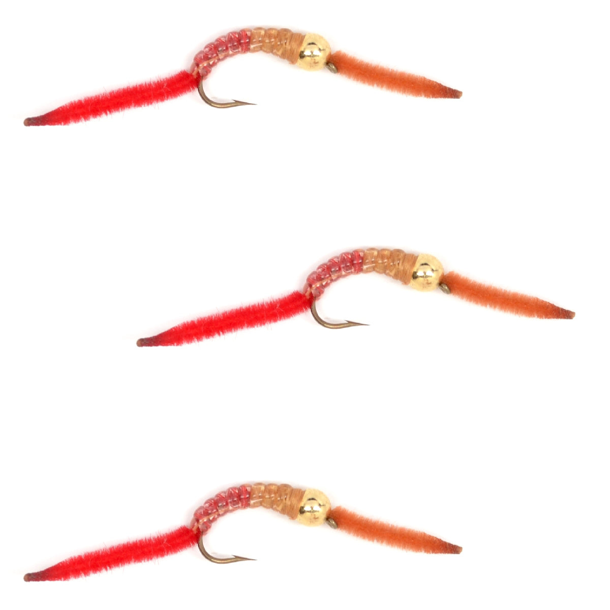 http://theflyfishingplace.com/cdn/shop/files/Half-Red-Half-Brown-V-Rib-Worm-Set-of-3-Fly-Fishing-Flies.jpg?v=1705261716