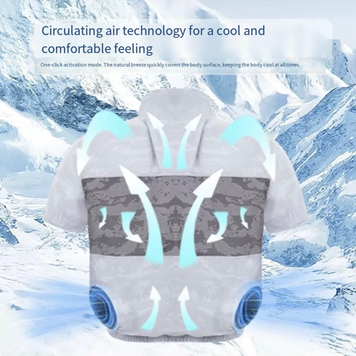LITEGUEST LED Cooling Fan Jacket ā Night Fishing & Outdoor Summer Gear