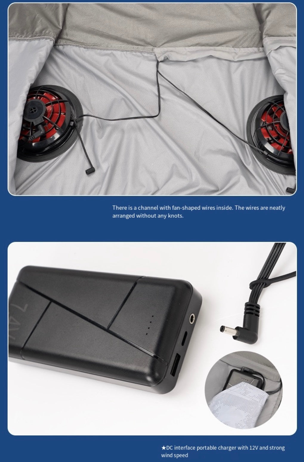 LITEGUEST LED Cooling Fan Jacket ā Night Fishing & Outdoor Summer Gear