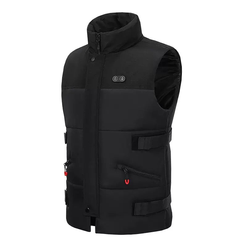 LITEGUEST 8-Zone Heated Vest – Dual Control & Adjustable Fit