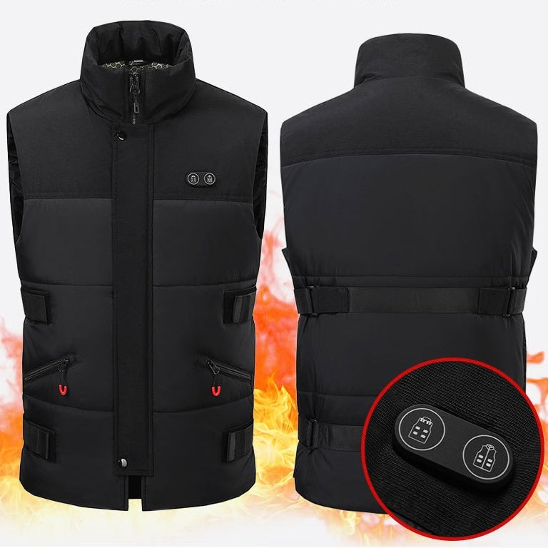 LITEGUEST 8-Zone Heated Vest – Dual Control & Adjustable Fit