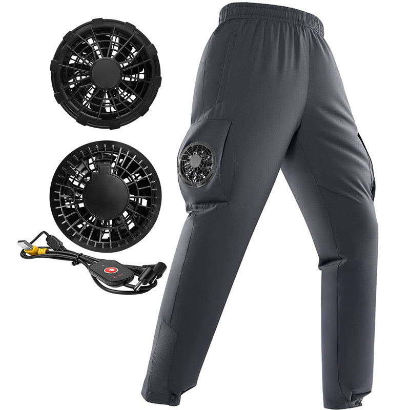 LITEGUEST Smart Air-Conditioned Fan Cooling Pants – USB Dual Fans