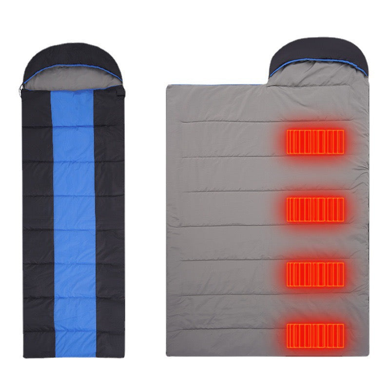 LITEGUEST Winter Heated Single Sleeping Bag – USB Warmth for Camping