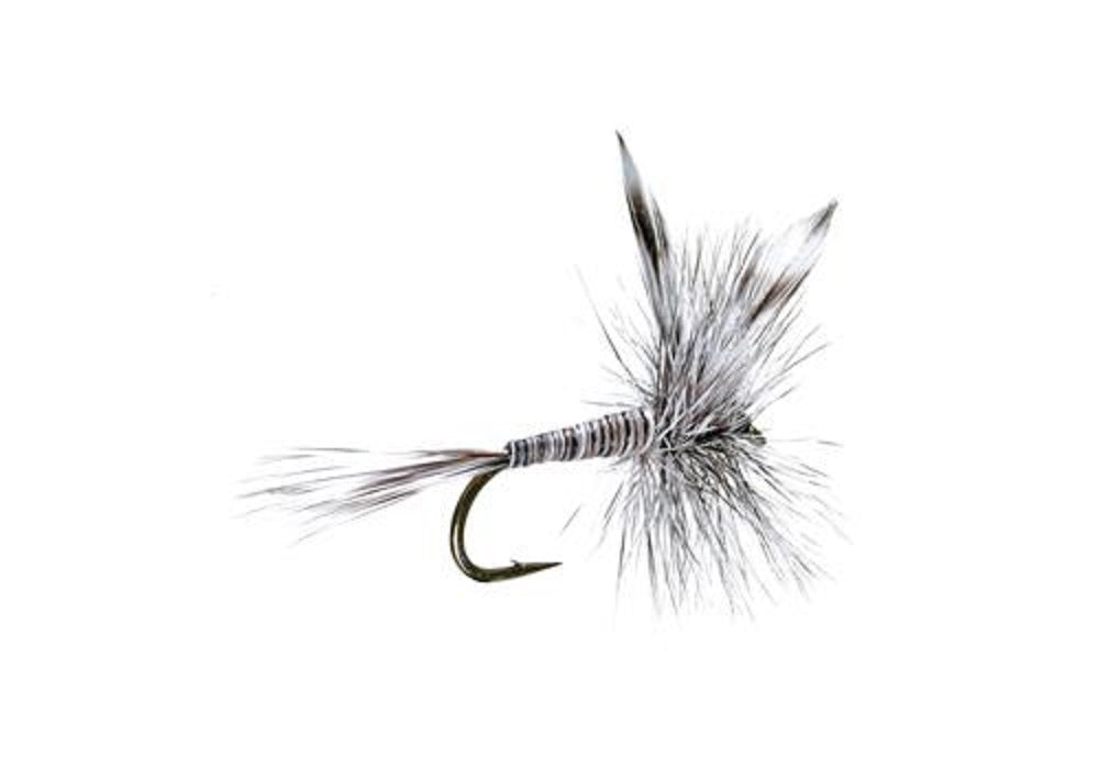 3 Pack Mosquito Classic Trout Dry Fly Fishing Flies - Hook Size 14