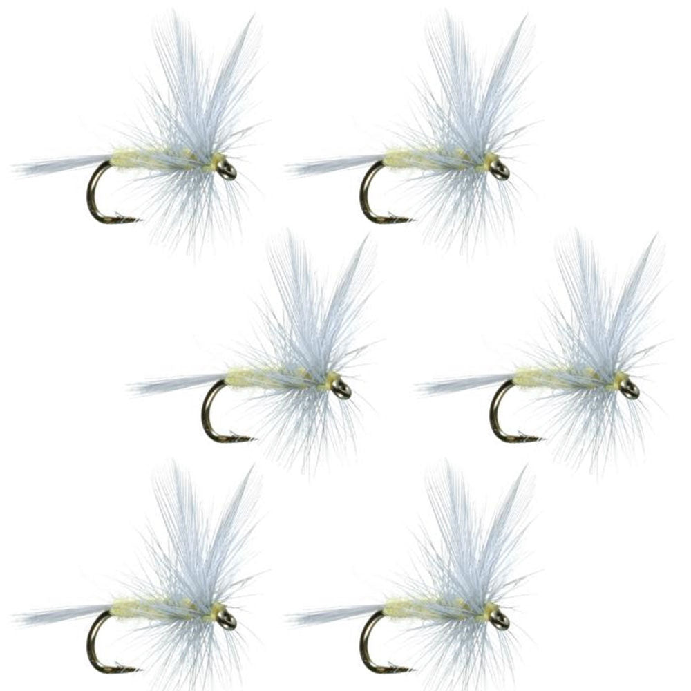 Pale Morning Dun PMD Classic Dry Fly - 6 Flies Hook Size 16