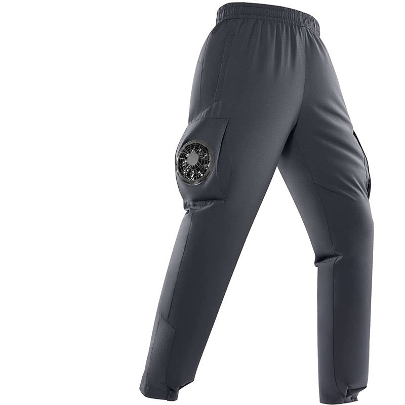 LITEGUEST Smart Air-Conditioned Fan Cooling Pants – USB Dual Fans