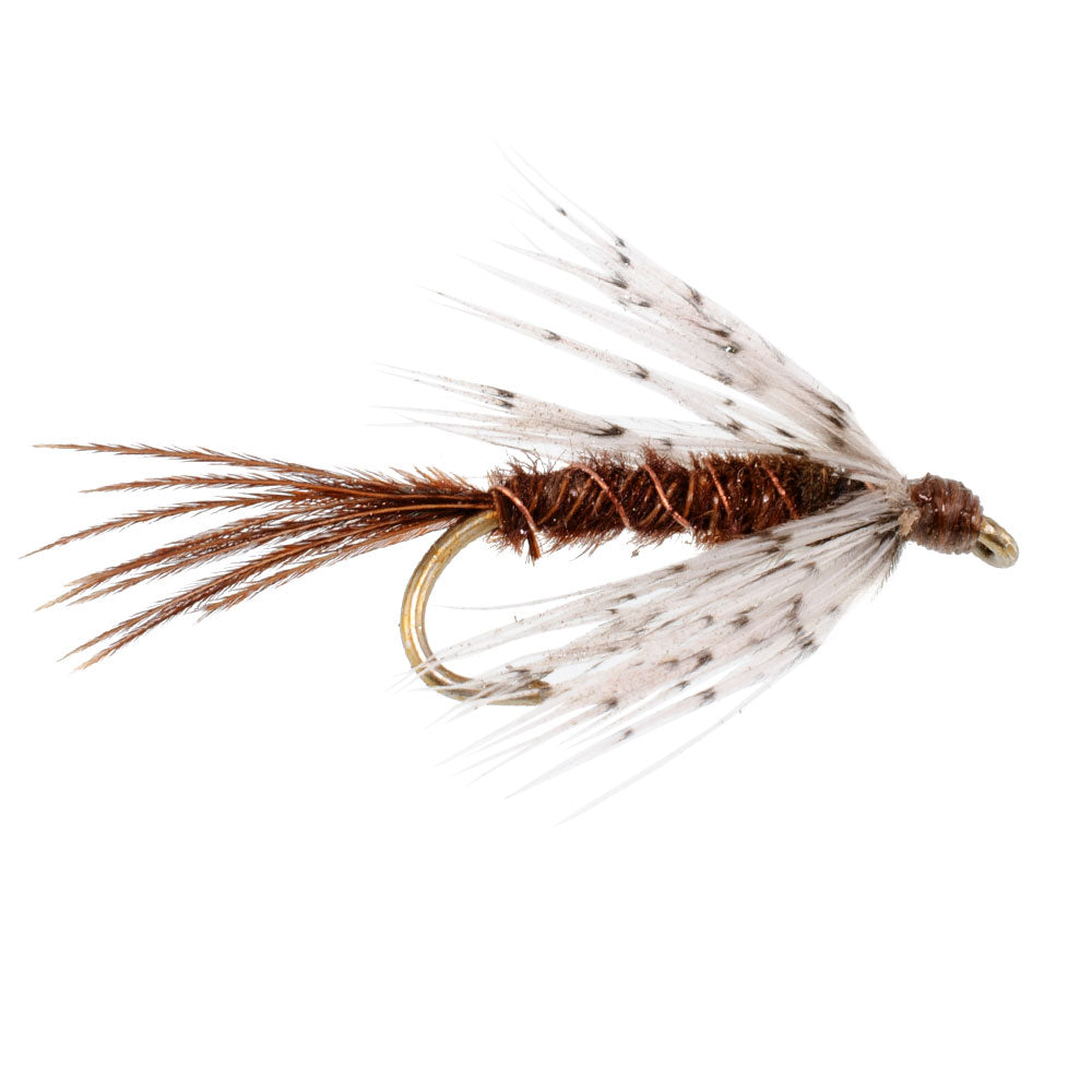 Soft Hackle Partridge and Pheasant Tail Fly Fishing Wet Flies - 6 Flies Hook Size 16