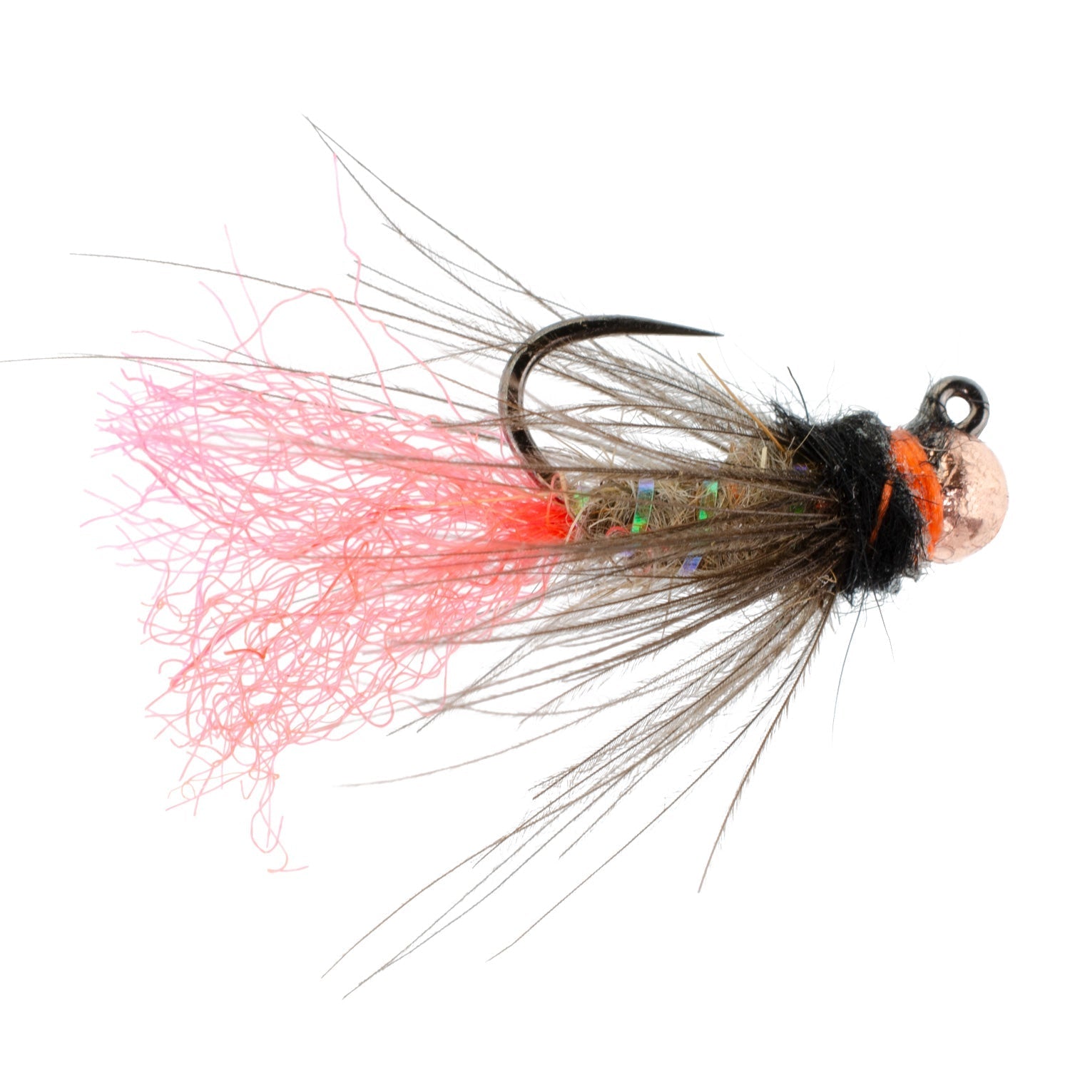 Paquete de 3 cuentas de tungsteno Jig Tasmanian Devil Tactical Czech Nymph Euro Nymphing Fly - Tamaño 16