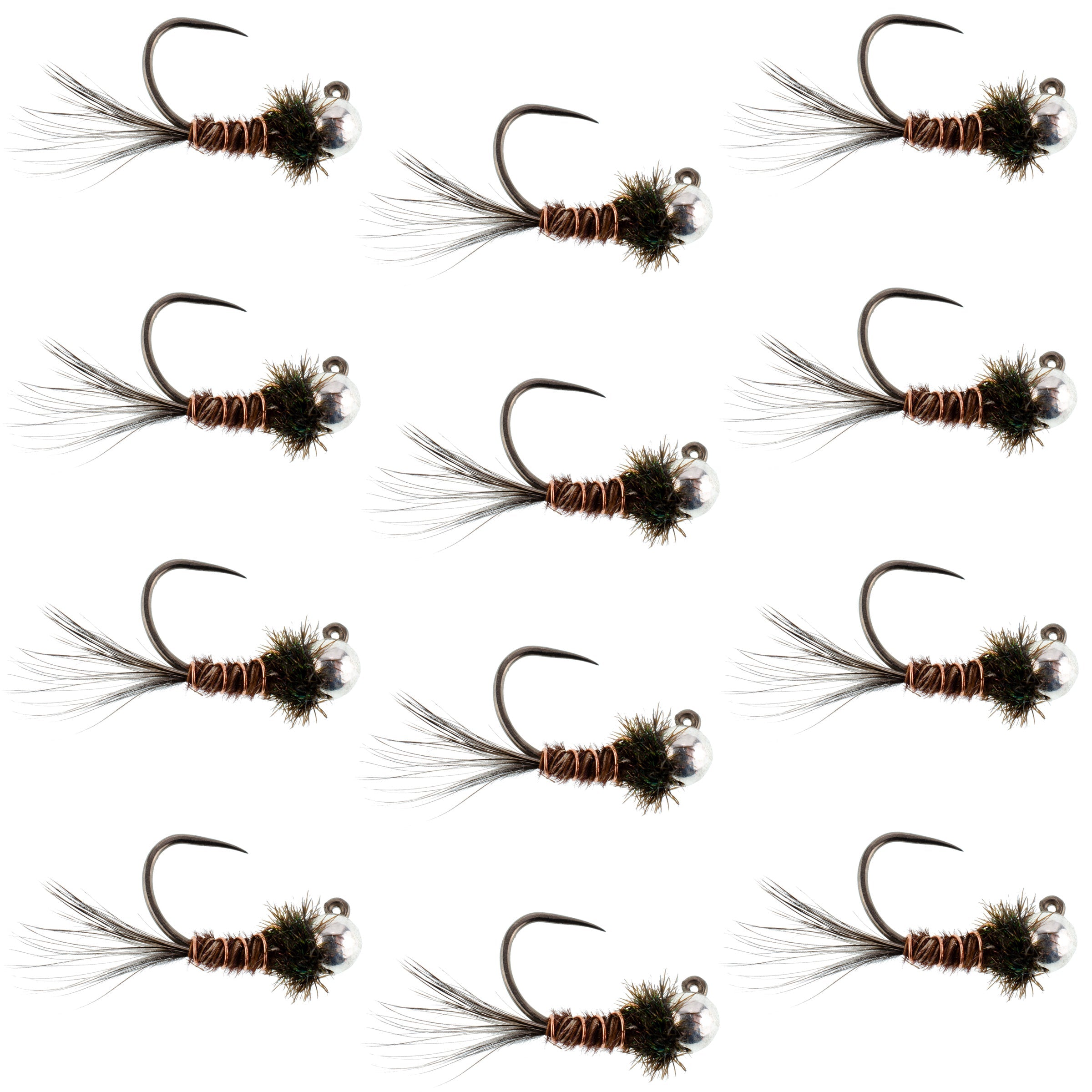 Tungsten Bead Pheasant Tail Tactical Jig Czech Nymph Euro Nymphing Fly
