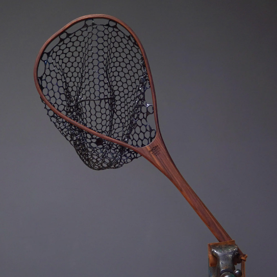 Little Dipper 12"x8" - Walnut Fly Fishing Traditional Landing Net - Handcrafted & Made in USA