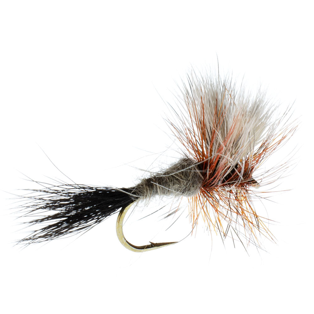 Ausable Wulff Classic Dry Fly 1 Dozen Flies Hook Size 10