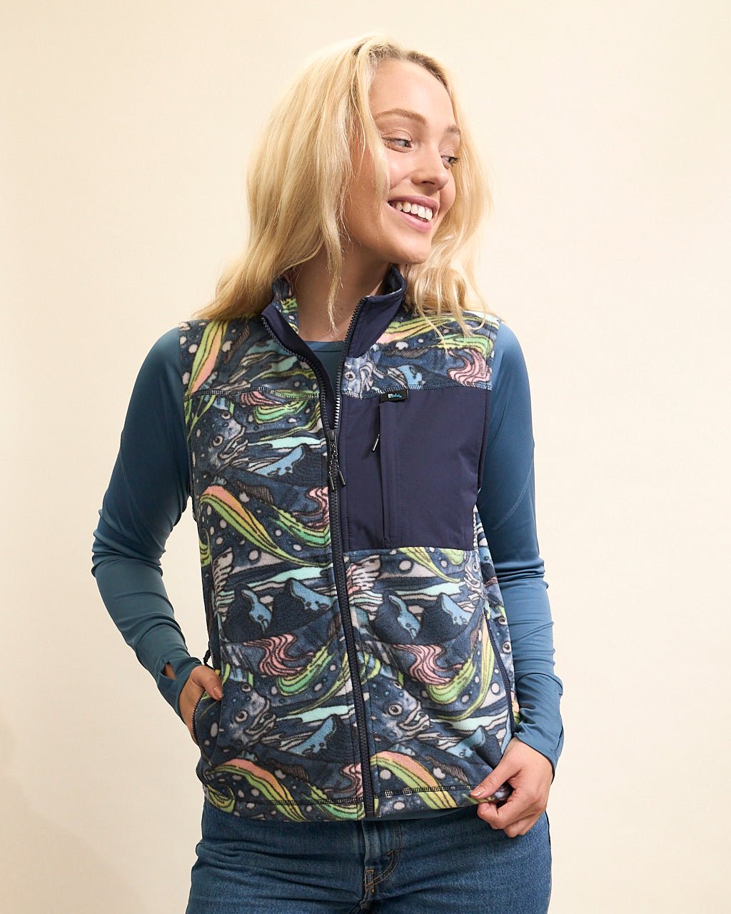 HaliBorealis Fleece Vest