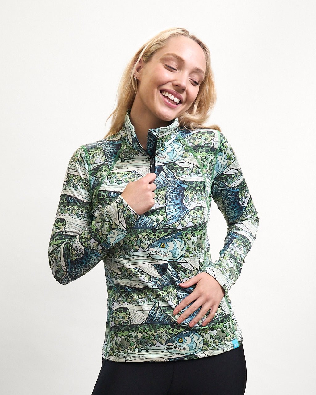 Steel My Heart Thermal 1/4 Zip Top