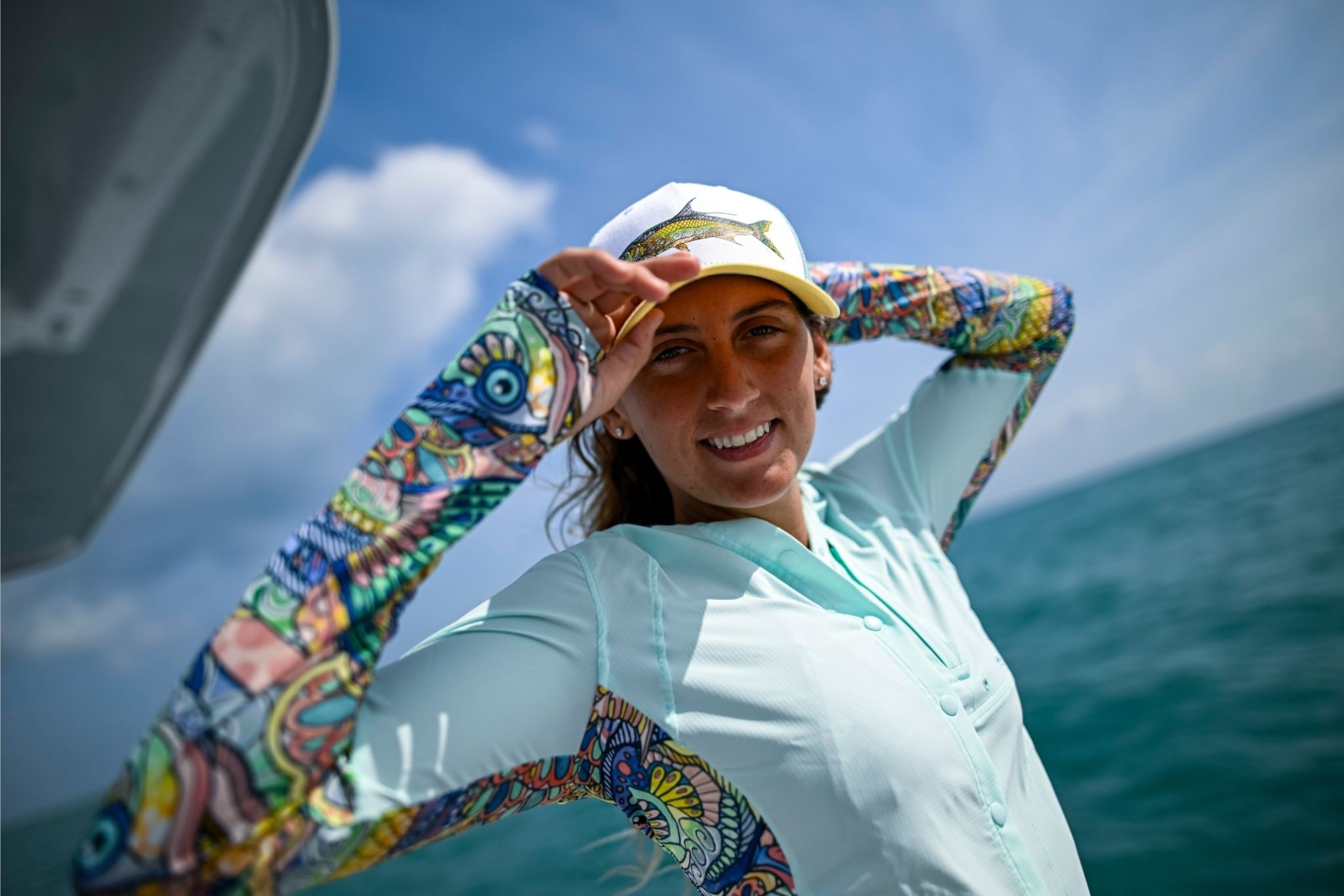Tropical Tarpon Trucker Hat