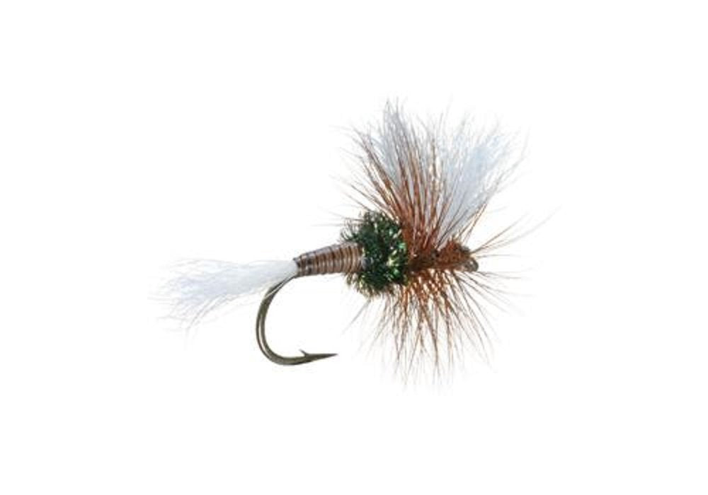 H & L Variant Classic Dry Fly - Anzuelo para 6 moscas, tamaño 12