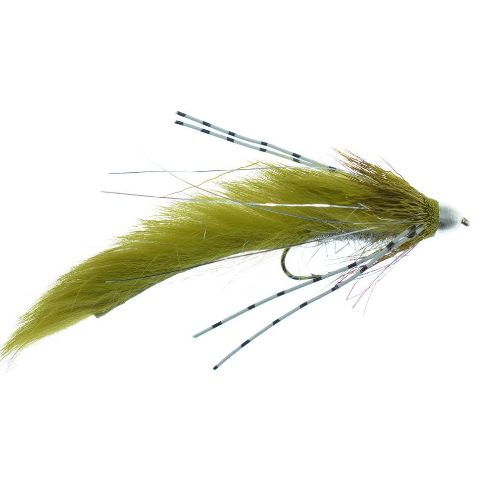 Muddy Buddy Zuddler Cone Head Lunchables Streamer Fly Fishing Flies Assortment - Bass and Big Trout Streamer Fly Collection - 6 Flies Size 4