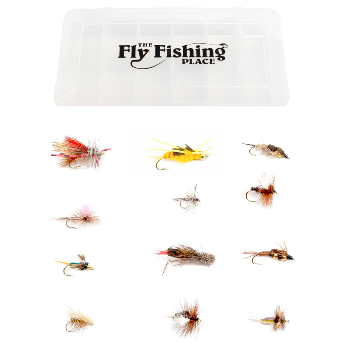 Fly Fishing Flies | 16pc Fly Fishing Flies Assortment | Trout Flies |  Streamer Flies and Dry Flies Fly Fishing Lures