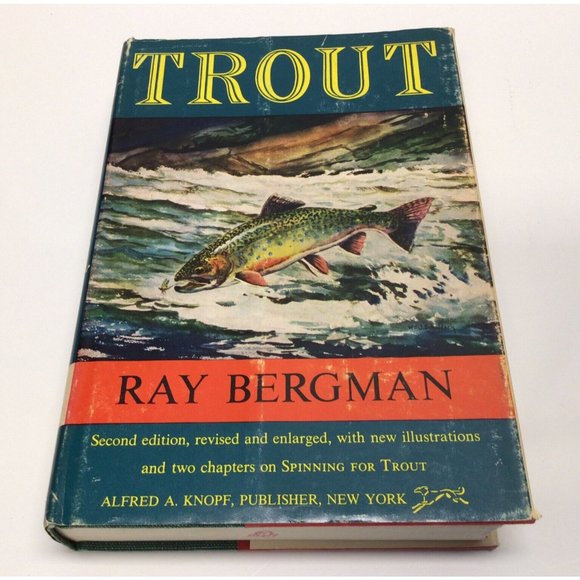 Ray Bergman Trout book cover - classic fly fishing literature