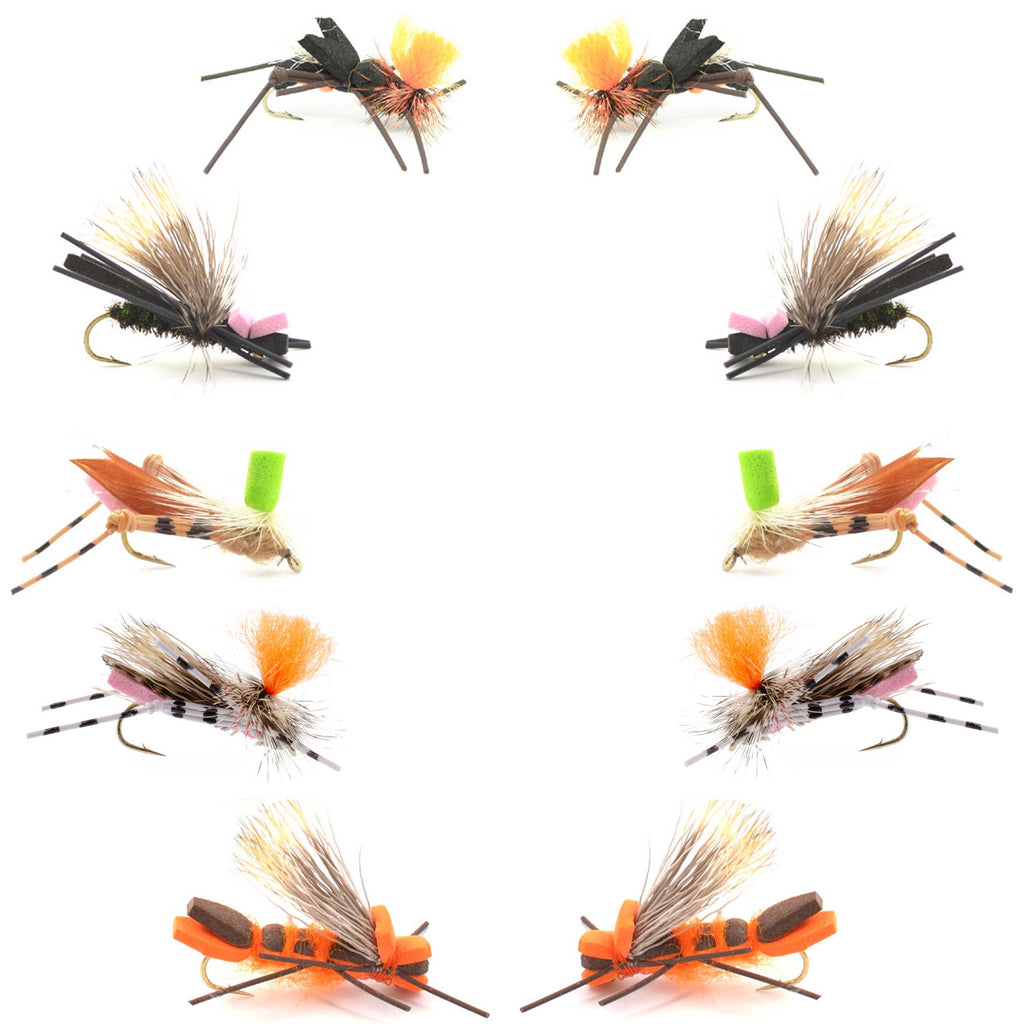 Reff Barbless Buzzer Lot De 6 Mouches Shipmans Buzzer Sans Ardillon - Pour La Pêche à La Truite Pêche à La Mouche Sèche