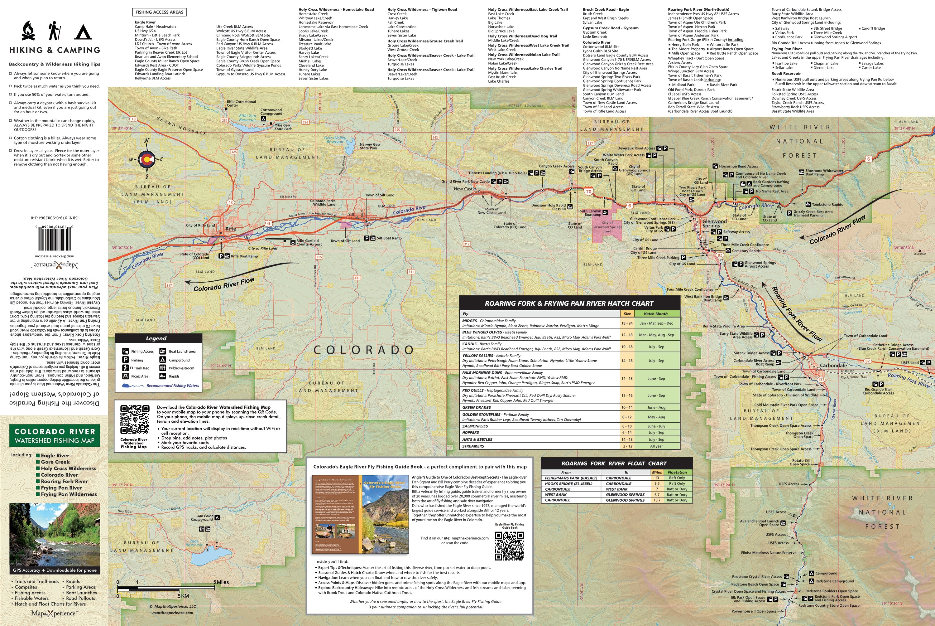 Colorado River Watershed Fly Fishing Map | Public Access Guide