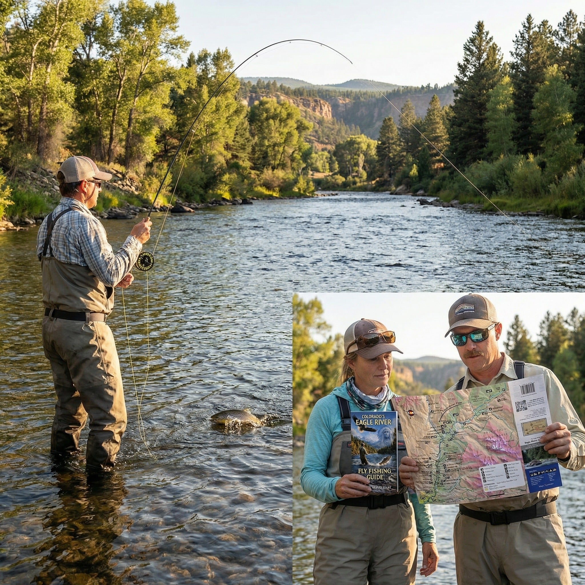 Eagle River Colorado Fly Fishing Map | Public River Access Guide