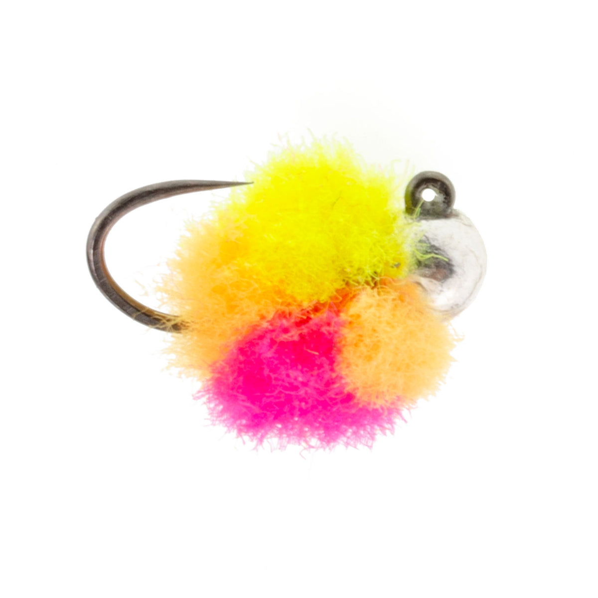 Tungsten Bead Tactical Euro Clown Jig - 6 Flies Size 14