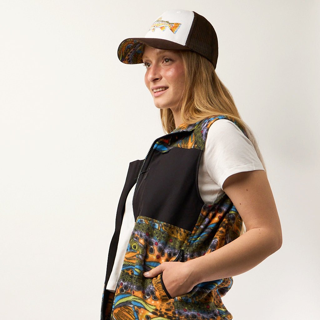 Unbound Brown Fleece Vest