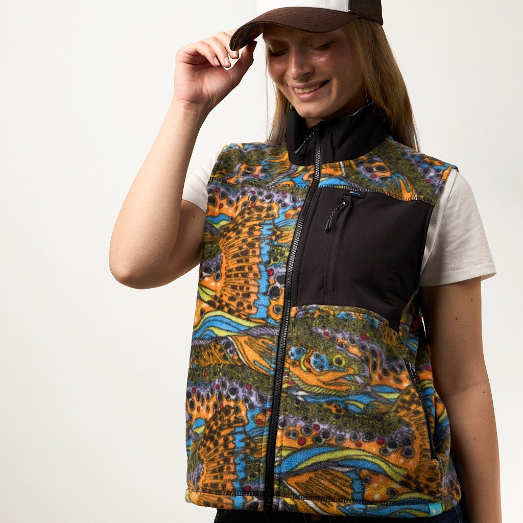 Unbound Brown Fleece Vest