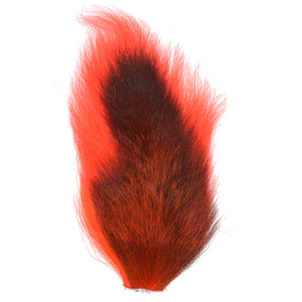 Pro Grade Medium Bucktails Master Pack - 3 Colors - Black Red Orange Tube Fly Streamer Deer Tail Hair
