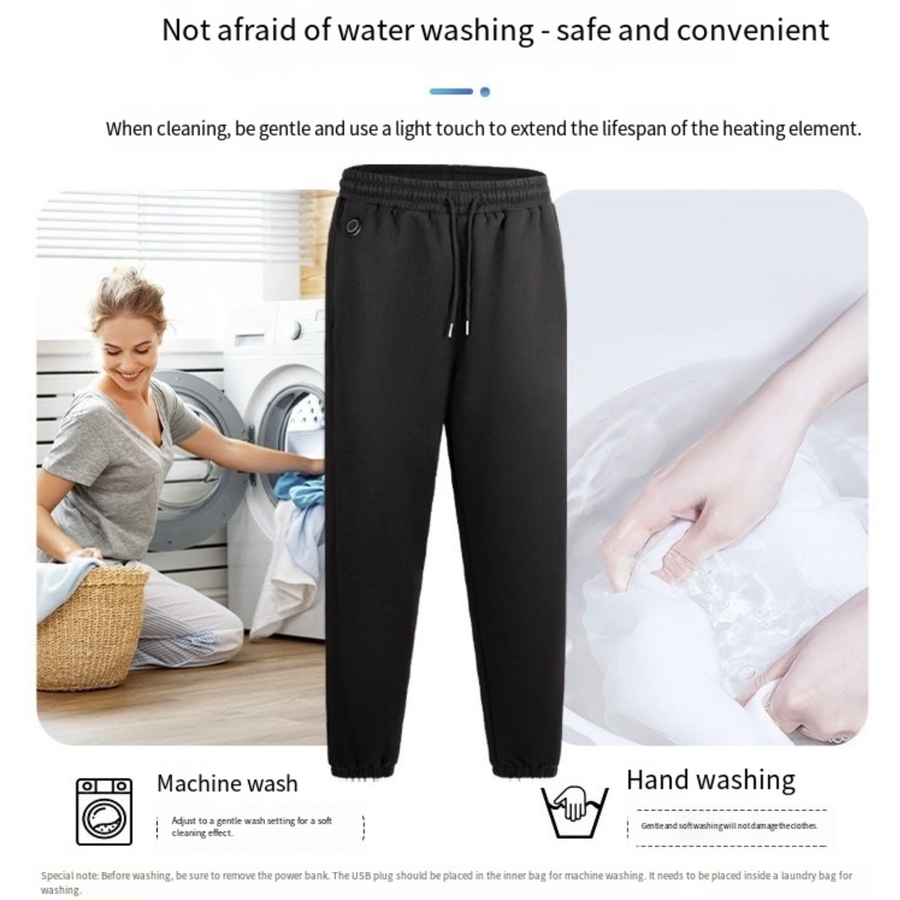 LITEGUEST 14-Zone USB Heated Pants – Winter Outdoor Heated Pants