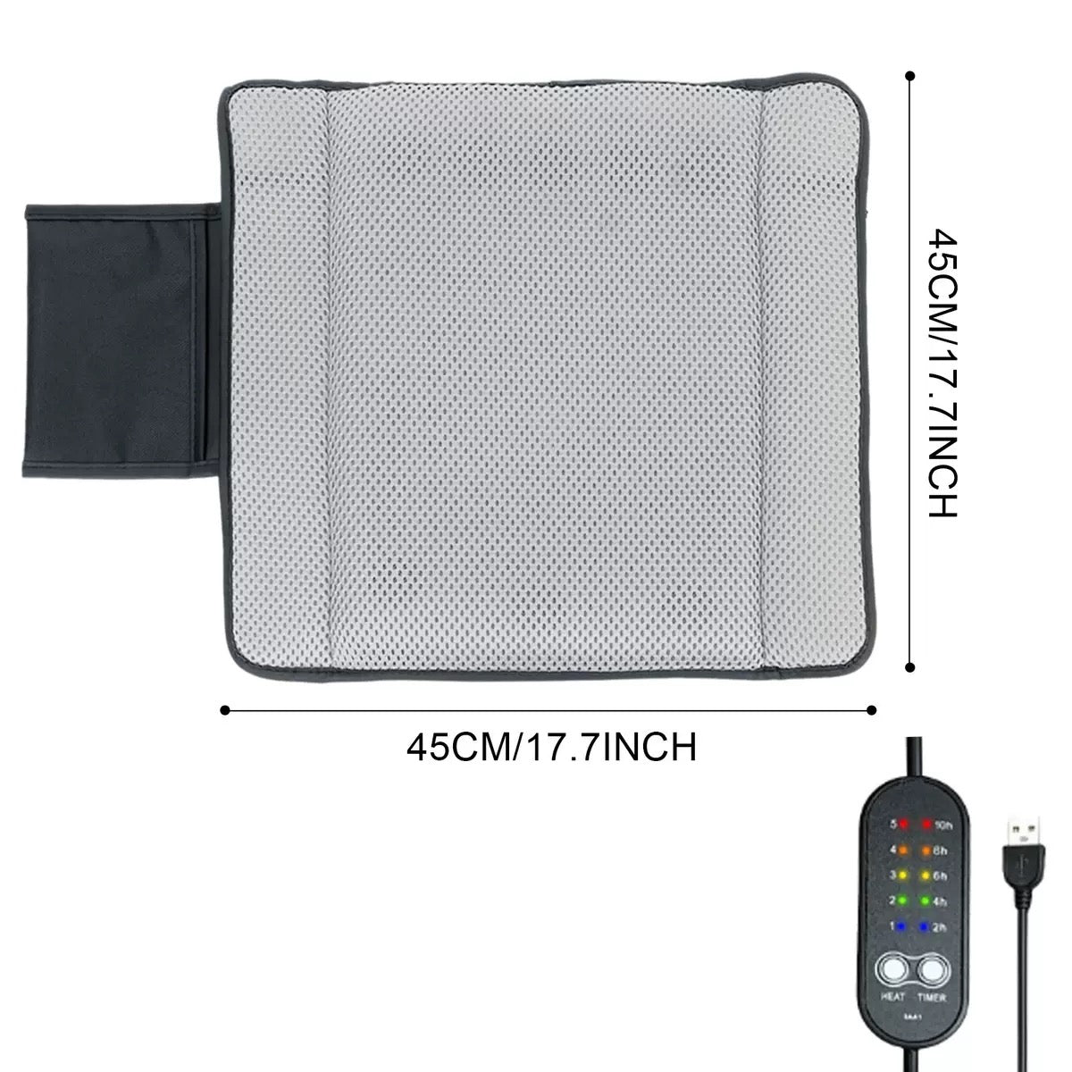 LITEGUEST Fan-Cooling Seat Cushion – USB-Powered Summer Comfort