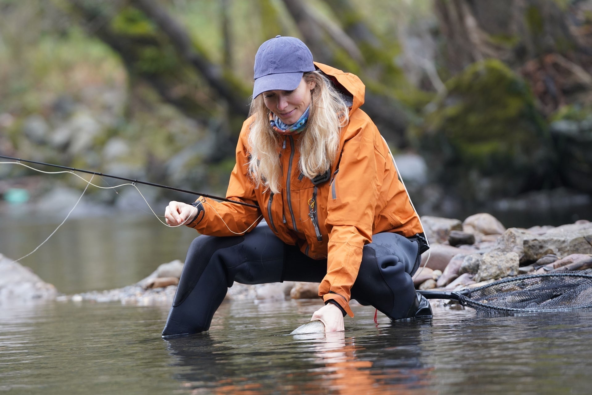 Mosca seca para trucha Caddis Classic de pelo de alce negro, juego de 6 moscas, tamaño 16 