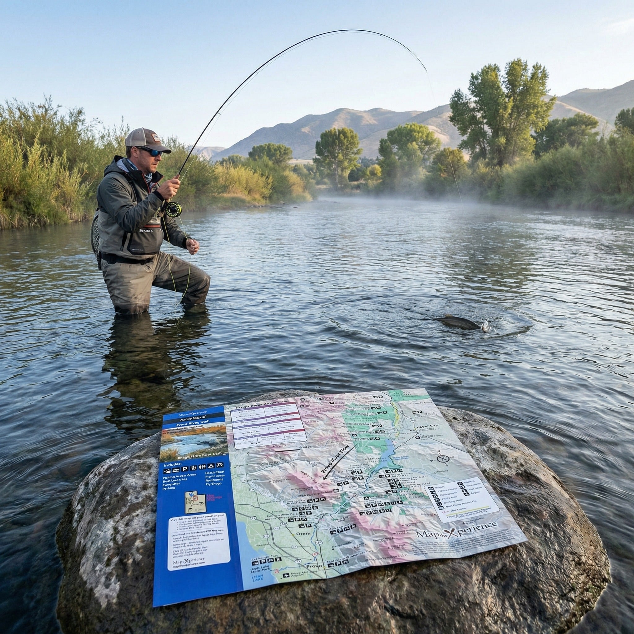 Provo River Utah Fly Fishing Map | Public Access Guide