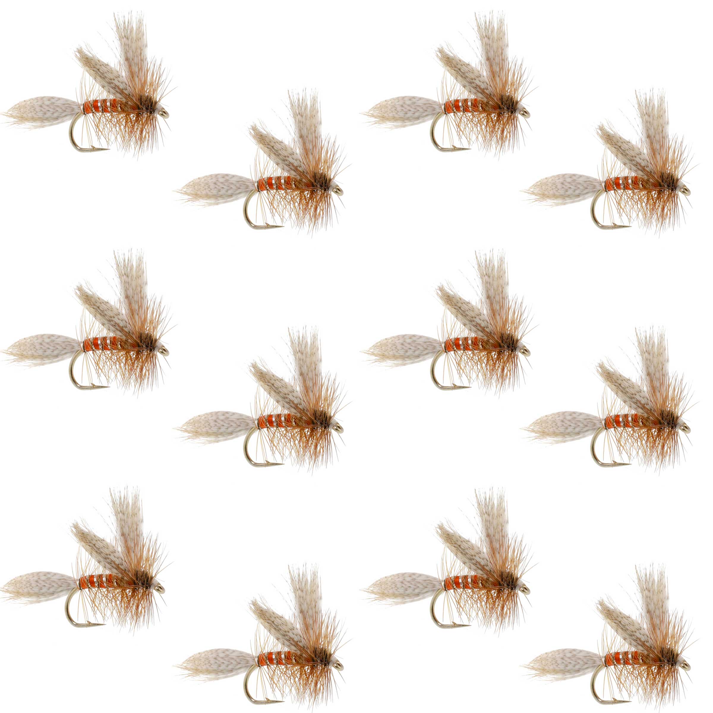 Queen Of The Waters Classic Dry Fly - 12 Flies Size 14