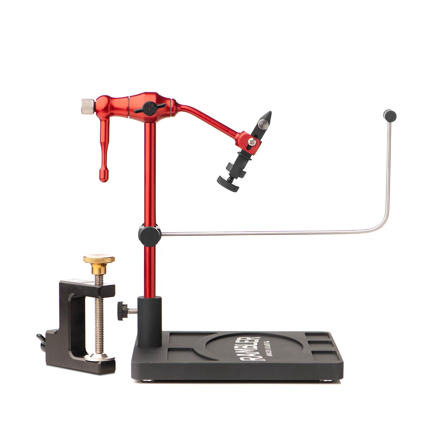 Rambler Co. Nomad Fly Tying Vise - Lightweight Travel Vise