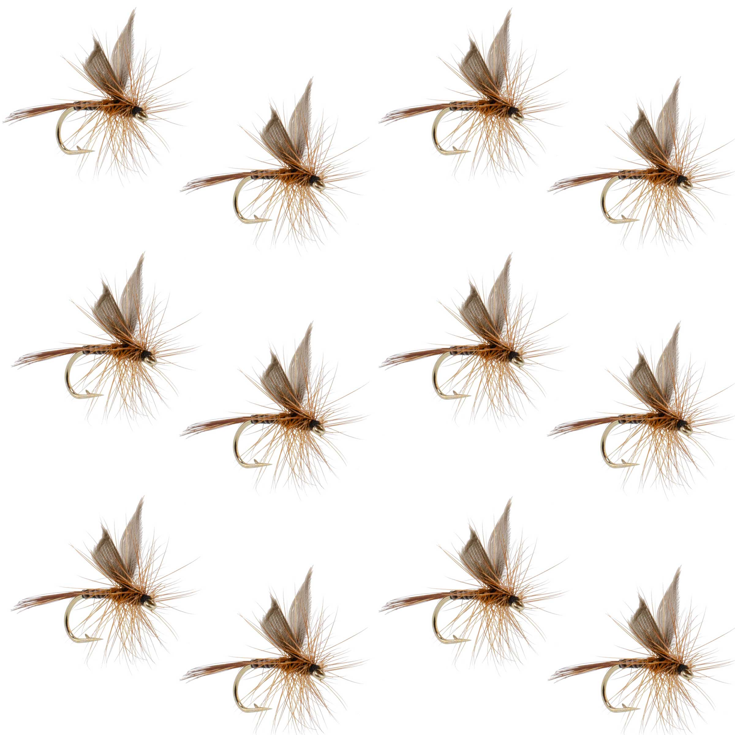 Red Quill Classic Dry Fly - 12 Flies Size 16