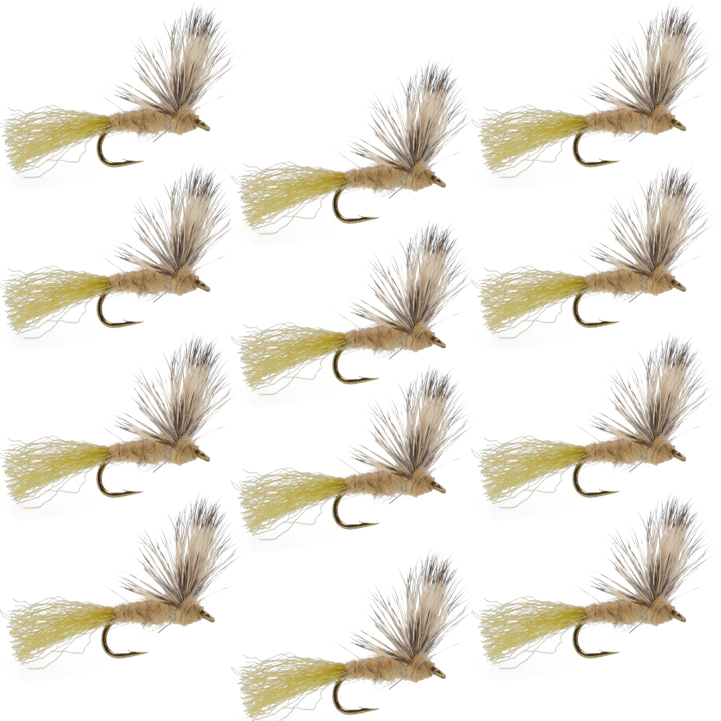 Sparkle Dun Callibaetis Mayfly - 12 Flies Hook size 16