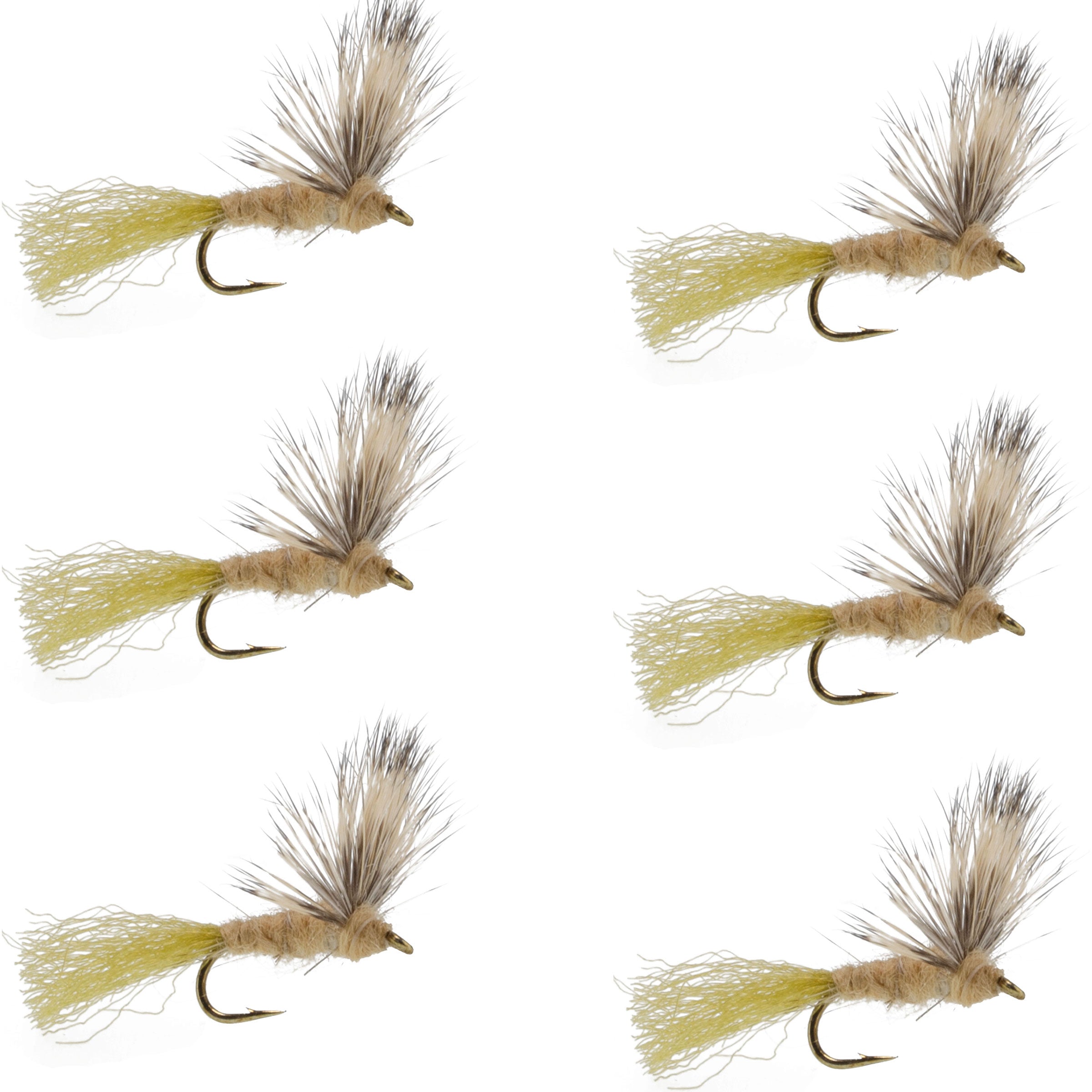 Sparkle Dun Callibaetis Mayfly - 6 Flies Hook size 16