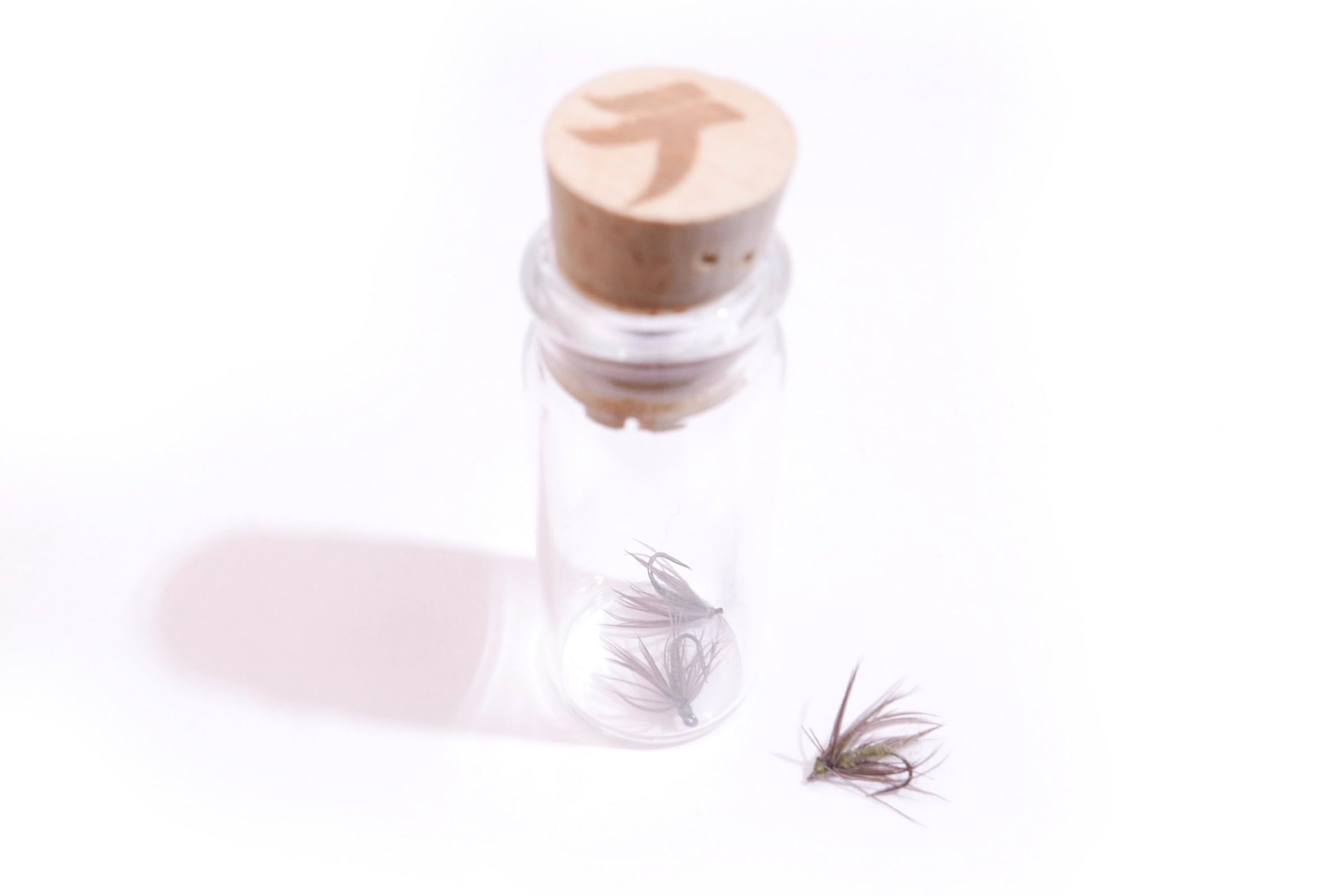 Little Olive Soft Hackle (size 18, 3 flies)