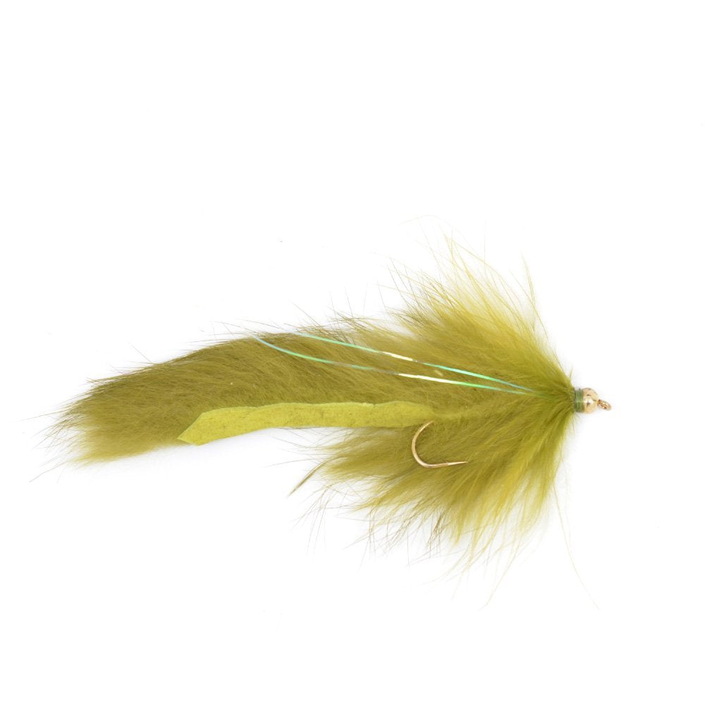 Slumpbuster Bouface Muddy Buddy Bunny Streamer Flies Collection - Set of 8 Big Bass and Trout Cone Head and Bead Head Fly Fishing Wet Flies - Hook Sizes 4 and 6